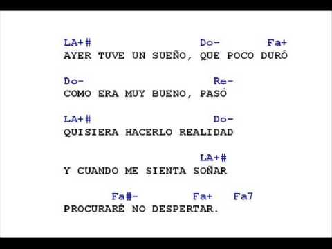 Ayer Tuve Un Sueño - Los Pasos