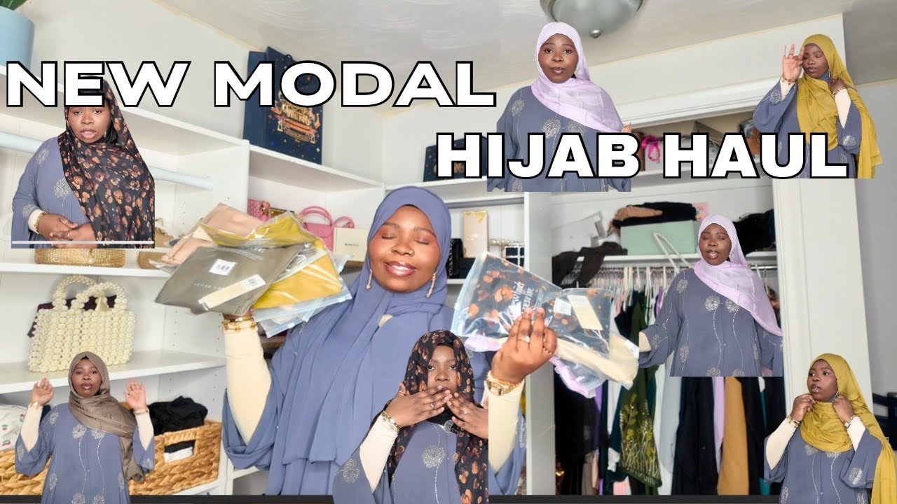 New modal hijab haul | vailed collection hijabs