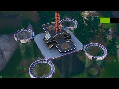 Visit all Sky Platforms -  Fortnite Season 9 Week 1 Challenge - All location Guide