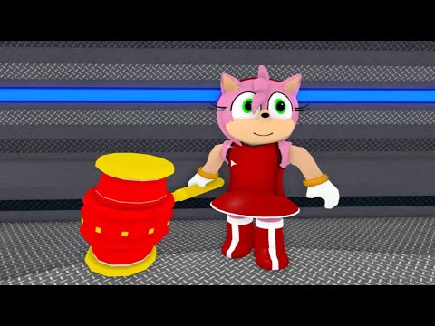 New Amy Rose with Hammer Jumpscare - Roblox Piggy Fan Game