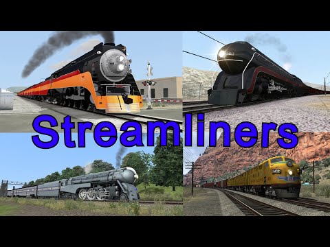 Streamliners (Train Sim recreation)