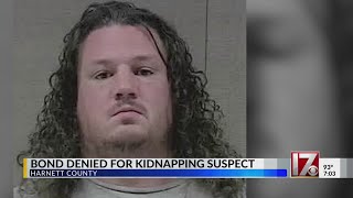 Harnett County kidnapping suspect held on $2.5M bond