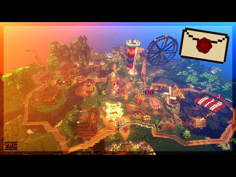 REALISTIC and SIMPLY AWESOME: A real AMUSEMENT PARK in MINECRAFT - 📪 2020 Ep. 121