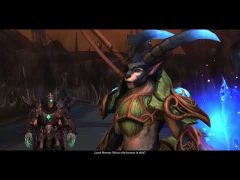 A Unified Effort Cinematic - 9.1 Chains of Domination , World of Warcraft Shadowlands