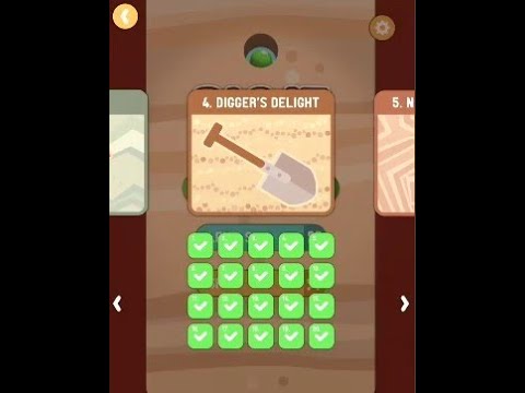 Dig it game digger's delight level 1 to 20 walkthrough & solutions