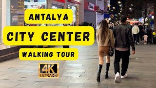 Antalya City Center Walking Tour - Nov 2025 - 4K