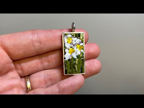 Ep. 130 SO MANY SMALL MOSAICS! Mosaic Bird, Bottle, Substrate, Pendant & Personalized Pet Ornament!