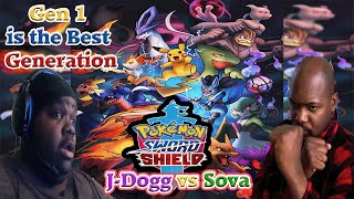 The MOST INTENSE Pokemon Sword and Shield WiFi Battle! - Sova Vs J-Dogg Series