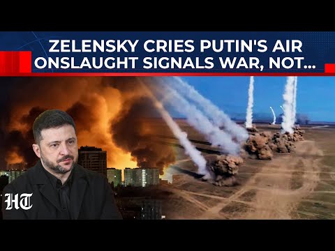 Putin Unleashes 500+ Drones On Kyiv As Zelensky Heads To US, Warns Russia Does Not Want Peace… | War