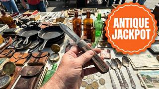 FLEA MARKET TREASURE HUNT / JACKSONVILLE FLORIDA  / HOW TO MAKE MONEY RESELLING