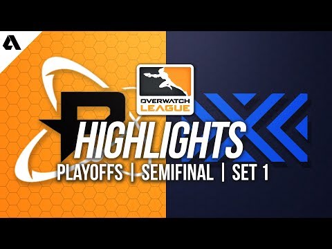 Philadelphia Fusion vs New York Excelsior | Overwatch League Playoffs Semifinals Match 1 Highlights