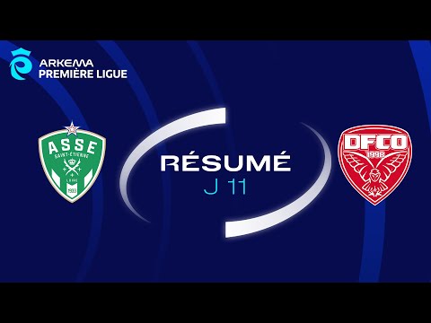 J11 : AS Saint-Etienne – Dijon FCO (0-1), le résumé