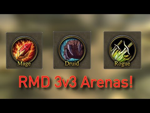Fire Mage/Assa Rogue/R Druid vs 2x Ret Pally/Disc Priest | Empyrean Domain | 1.6k+ mmr | 9.1 SL