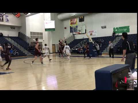 Mike Dunne scores his 1,000th career point