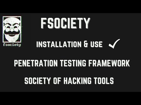 How to Use Fsociety Tool | Kali Linux | Ethical Hacking | [ Hindi ]