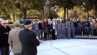 preview picture of video 'Coach Margaret Wade statue dedication at Delta State University in Cleveland, Mississippi.'