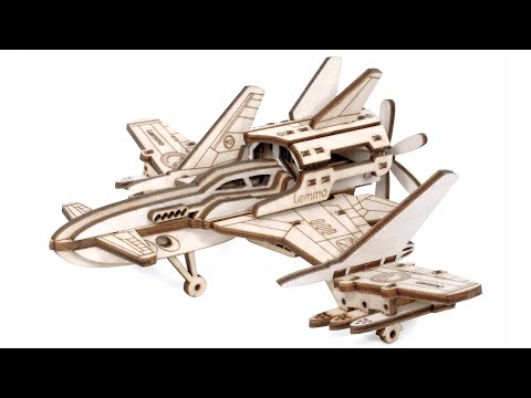 Миниатюра изображения товара Самолет игрушечный Lemmo Стакс – 2Н / 0103