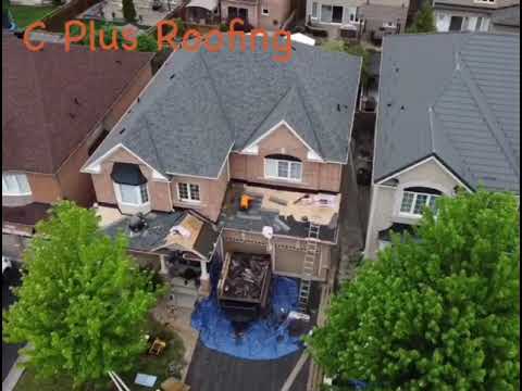 C Plus Roofing video.