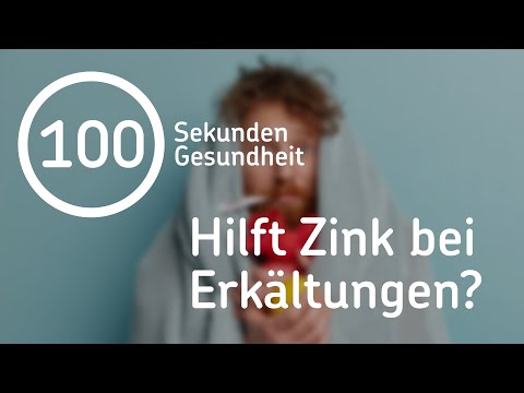 Hilft WIRKLICH Zink bei Erkältungen? | Zink in 100 Sekunden erklärt