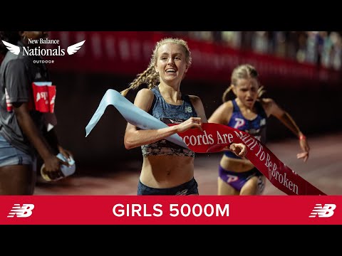 Girls 5000m - New Balance Nationals Outdoor 2025