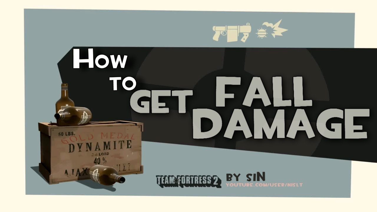 TF2: How to get fall damage