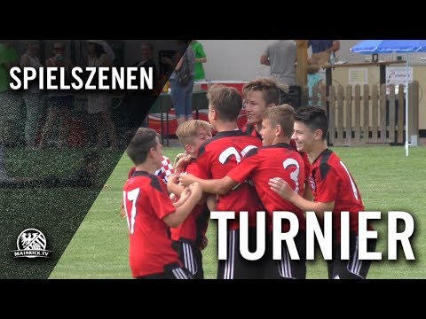 FC Spartak Trnava - Stuttgarter Kickers (Halbfinale, Mainova U13-Junioren Cup) - Spielszenen