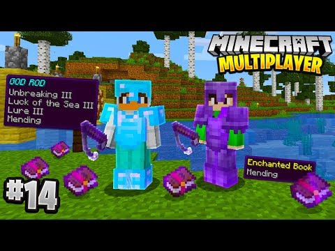 RAREST FISHING LOOT in Minecraft Multiplayer Survival!...