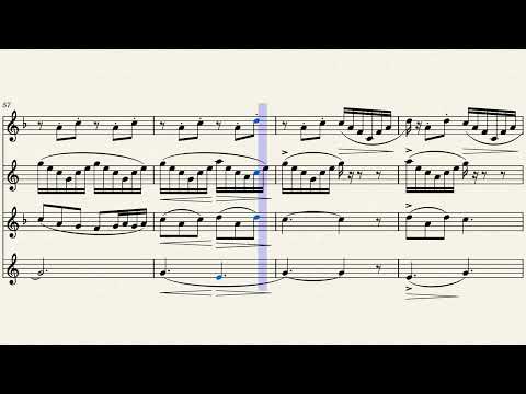 Morning Mood from Peer Gynt Suite No. 1 – Edvard Grieg - for Saxophone Quartet