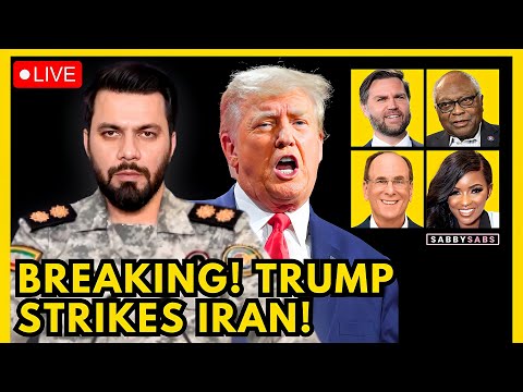 TRUMP STRIKES IRAN, JD VANCE PANICS, BLACKROCK WARNING, BLACK CAUCUS SHAMED,  BLUE MAGA ATTACKS