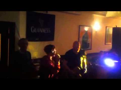 Sinead O'Brien sings with Brian Brody