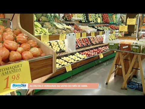 As frutas e verduras da safra do mês de abril 04 04 2022