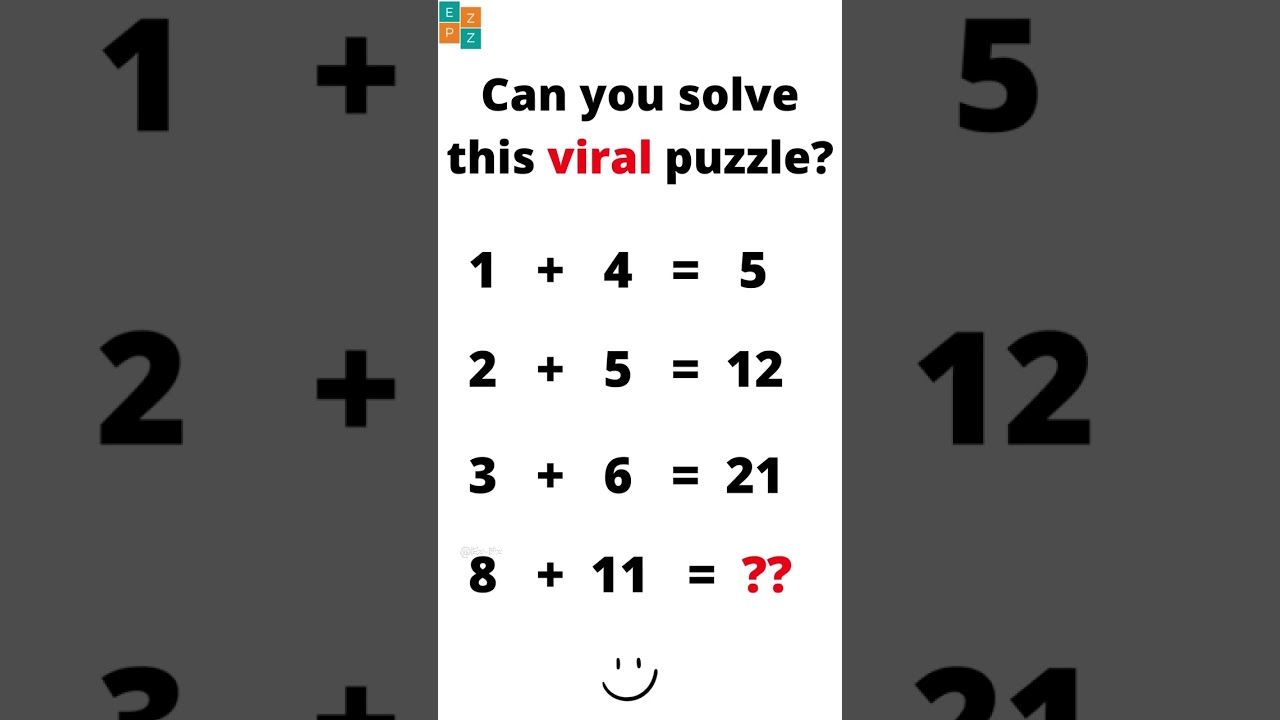 Math Puzzle 5 #shorts  #math