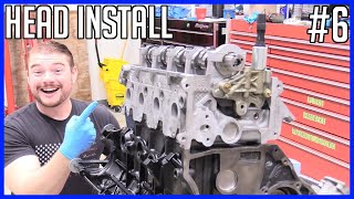 Cylinder Head and Oil System Install Ford