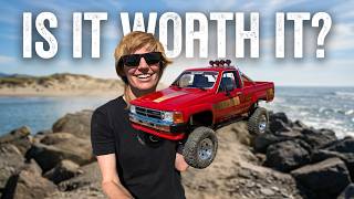 NEW RC4WD 1985 Toyota Pickup is SO detailed! | Unboxing & Run