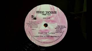 Yabby You & The Prophets - Warn The Nation & Jah Love (Vivian Jackson 12 inch, 2000)