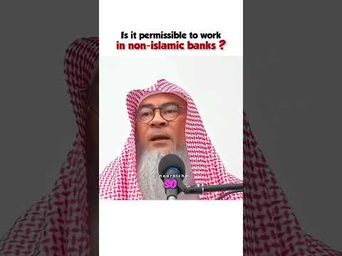Is it permissible to work in non-islamic banks ? || #islam #quran #allah #bank #job #bankjobs #fyp