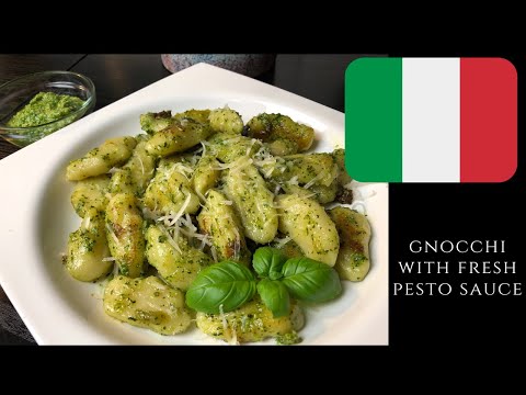 How to make Gnocchi | How to make fresh Pesto Sauce | My Recipe