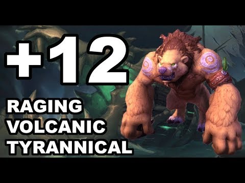 7.3 Maw of Souls Mythic +12 (Raging/Volcanic/Tyrannical) Guardian Druid PoV