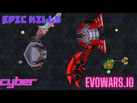 Evowars.io Epic kills with 200ms. |CyberGaming