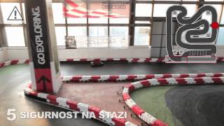 preview picture of video 'SIGURNOSNI VODIC KARTING ARENE ZAGREB'