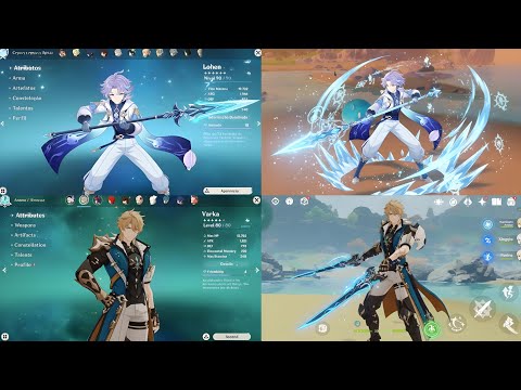 LOHEN GAMEPLAYKIT-DETAILS & VARKA GAMEPLAY-FÄHIGKEITEN-UPDATE! | GENSHIN IMPACT