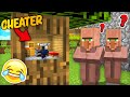 I Become a TINY To Cheat HIDE & SEEK With My Neighbour in Minecraft | InsectYT Minecraft |