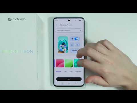 Motorola Edge 60 Fusion: How to Create Own Theme