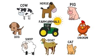 <span class='sharedVideoEp'>007</span> 跟農場動物有關的單字 Farm Animals, vocabulary