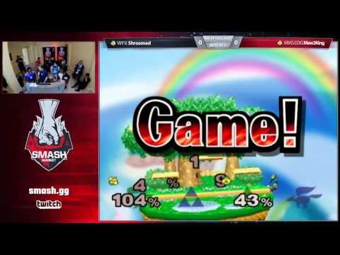Shroomed/Armada vs Mew2King/Mango - Bro-Up Challenge - Smash Summit Day 2