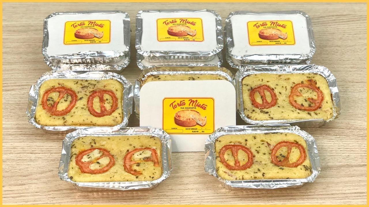 TORTA DE QUEIJO E PRESUNTO - FAÇA E VENDA