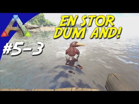 EN STOR DUM AND! / PELARGONIS TAMING! - ARK Survival Evolved Dansk Sæson 5 - Ep 3