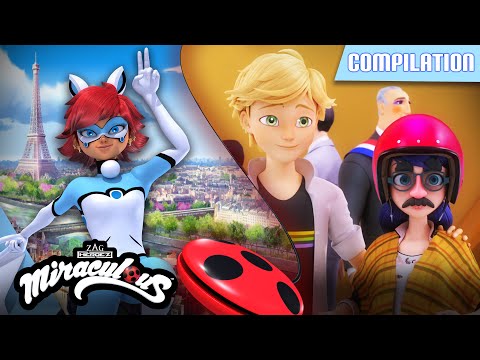 MIRACULOUS | 🐞 Compilation 🐾 | FULL EPISODES ▶️ [Party Crasher - Cat Blanc - Ladybug] Season 3