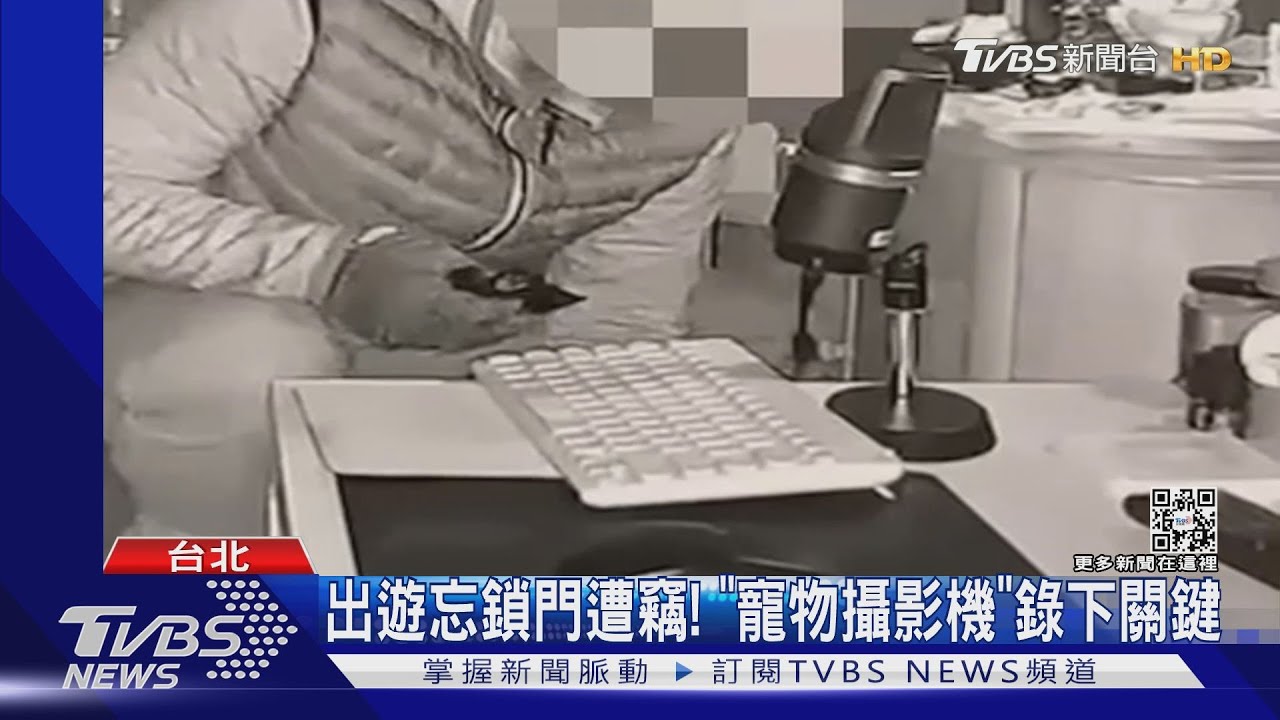 出遊忘鎖門遭竊！「寵物攝影機」錄下關鍵