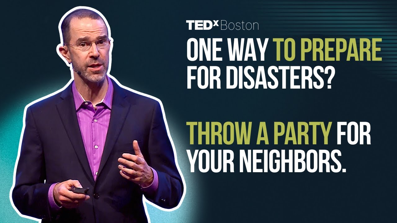 Studying recoveries after disasters showed a clear protective factor | Daniel Aldrich | TEDxBoston